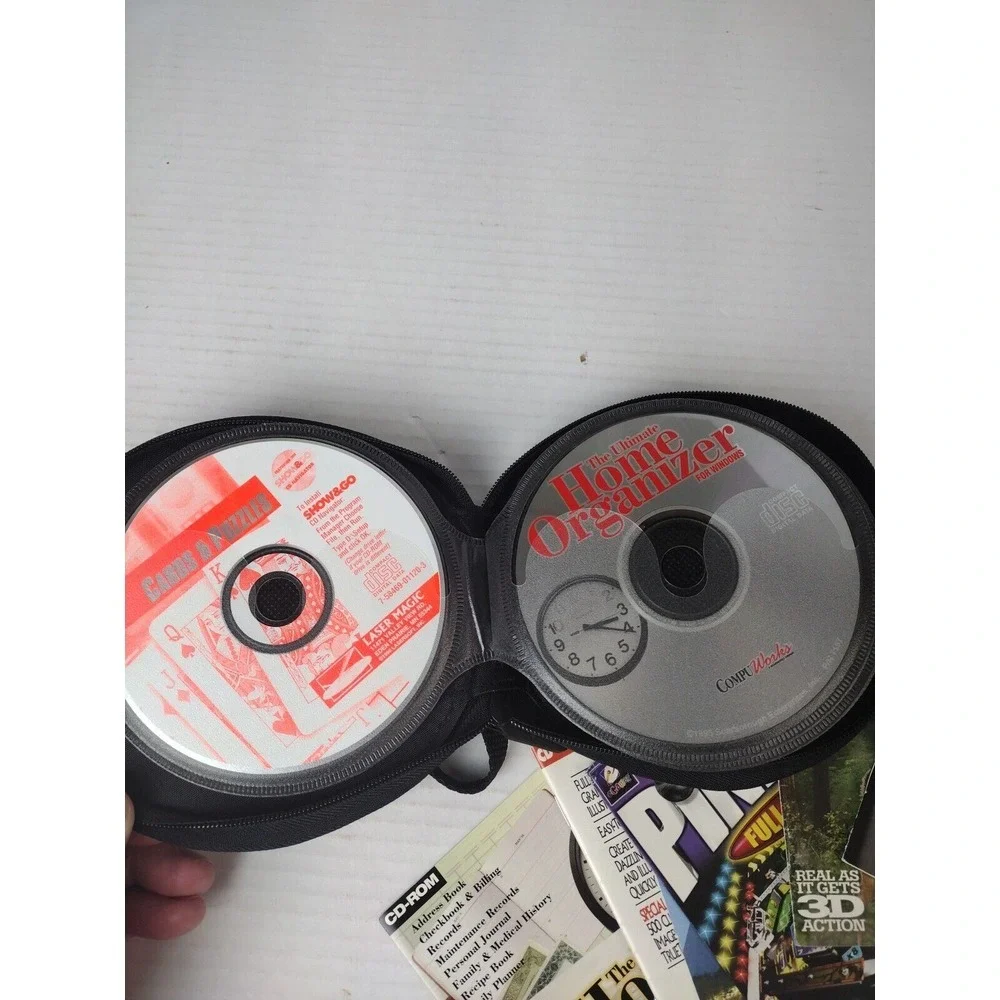 VTG Computer Games/Educational CD-ROM Lot (20) Designer, Crystal Key, Ect...